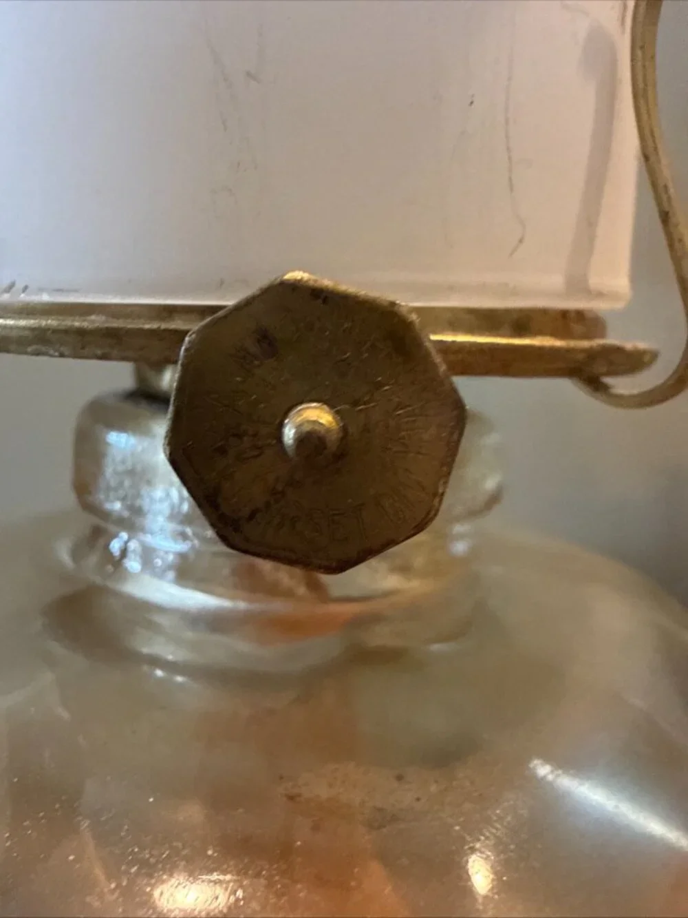Vintage Kerosene Oil Lamp